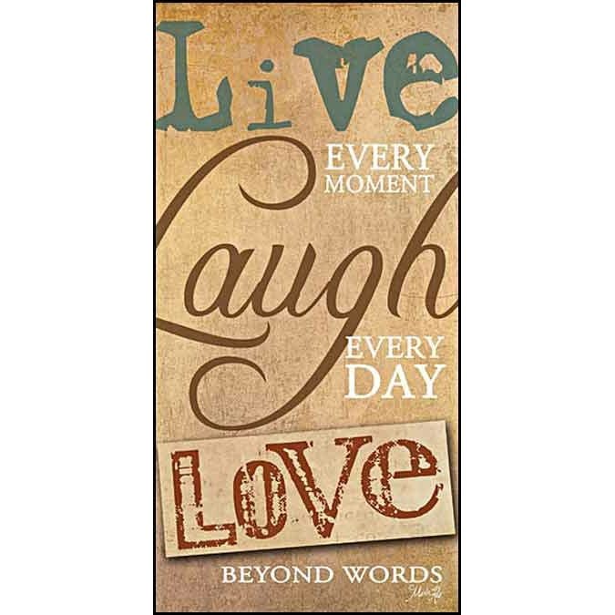 Love Beyond Words By Marla Rae Art Print - 9 X 18-Penny Lane Publishing-The Village Merchant