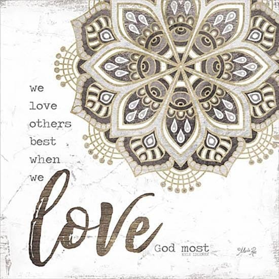 Love By Marla Rae Art Print - 12 X 12-Penny Lane Publishing-The Village Merchant