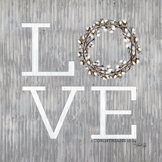 Love By Marla Rae Art Print - 12 X 12-Penny Lane Publishing-The Village Merchant