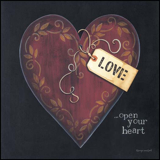 Love By Tonya Crawford Art Print - 12 X 12-Penny Lane Publishing-The Village Merchant