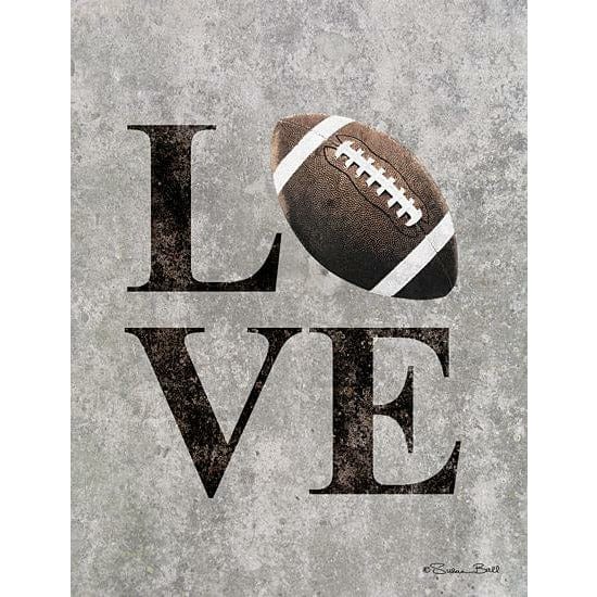 Love Football By Susan Ball Art Print - 12 X 18-Penny Lane Publishing-The Village Merchant