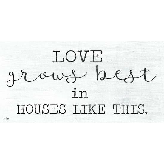 Love Grows Best By Jaxn Blvd Art Print - 9 X 18-Penny Lane Publishing-The Village Merchant