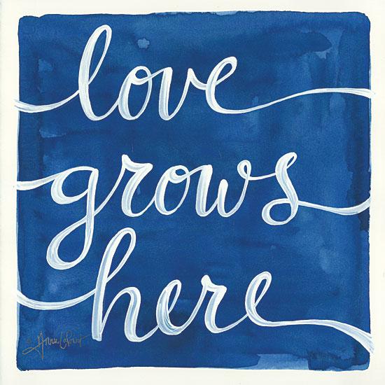 Love Grows Here By Annie La Point Art Print - 12 X 12-Penny Lane Publishing-The Village Merchant