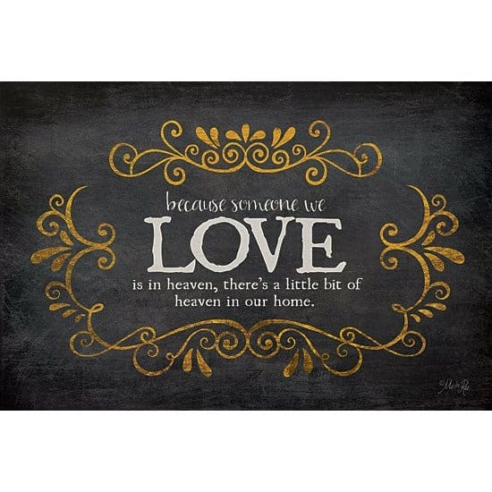 Penny Lane Publishing Love - Heaven In Our Home By Marla Rae Art Print - 12 X 18