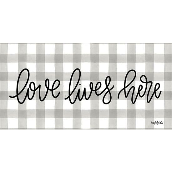 Love Lives Here By Imperfect Dust Art Print - 9 X 18-Penny Lane Publishing-The Village Merchant