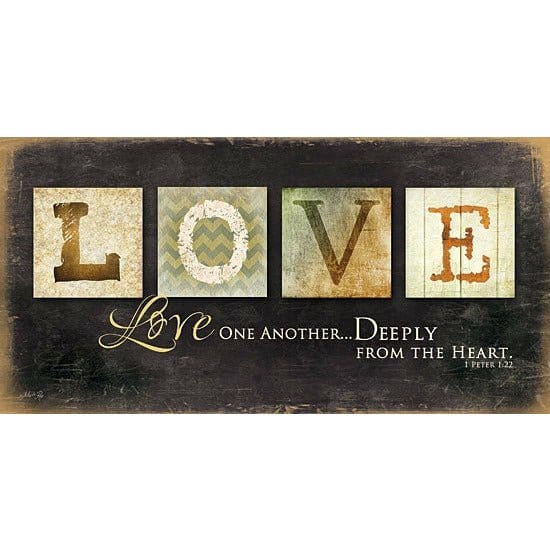 Love One Another By Marla Rae Art Print - 9 X 18-Penny Lane Publishing-The Village Merchant