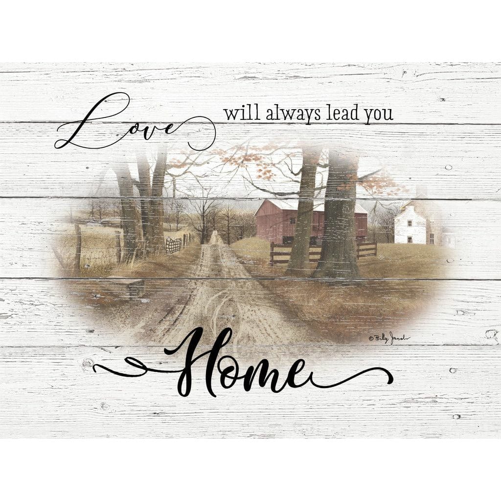 Love Will Always Lead You Home By Billy Jacobs Art Print - 12 X 16-Penny Lane Publishing-The Village Merchant