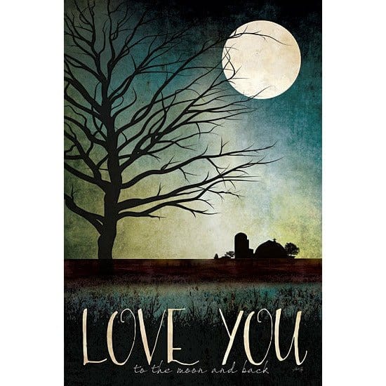 Love You Farm By Marla Rae Art Print - 12 X 18-Penny Lane Publishing-The Village Merchant
