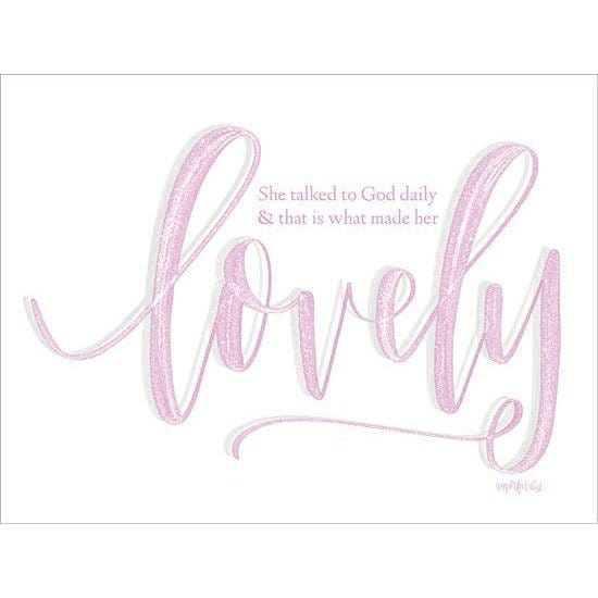 Penny Lane Publishing Lovely By Imperfect Dust Art Print - 12 X 12