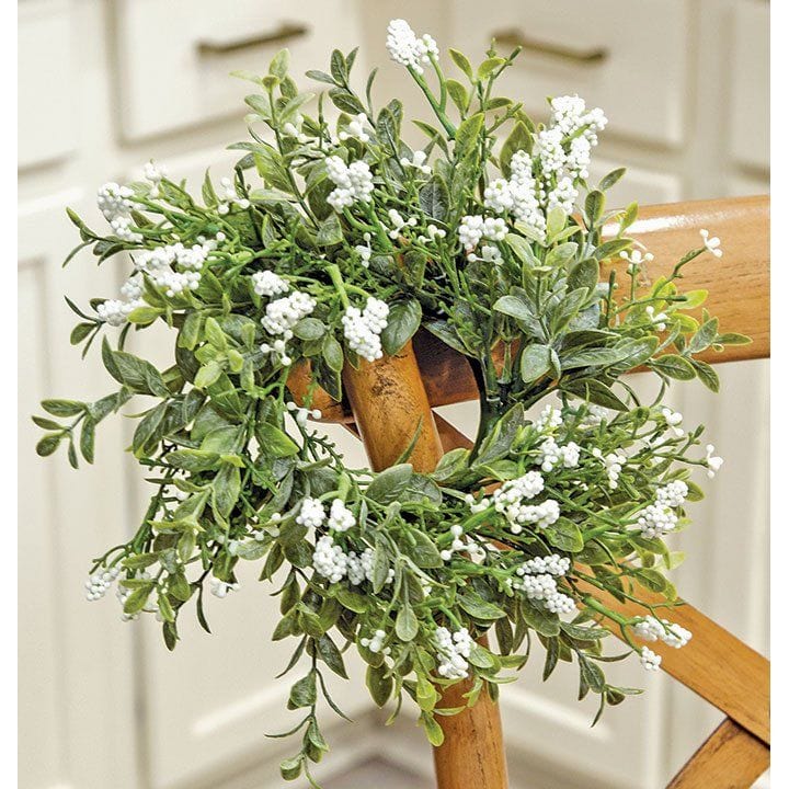 Candle Ring / Mini Wreath Lemon Beauty 3.5 Inner / 9.5 Outer Diameters Twig  Base Spring, Summer, Farmhouse WIC-F95274SG 