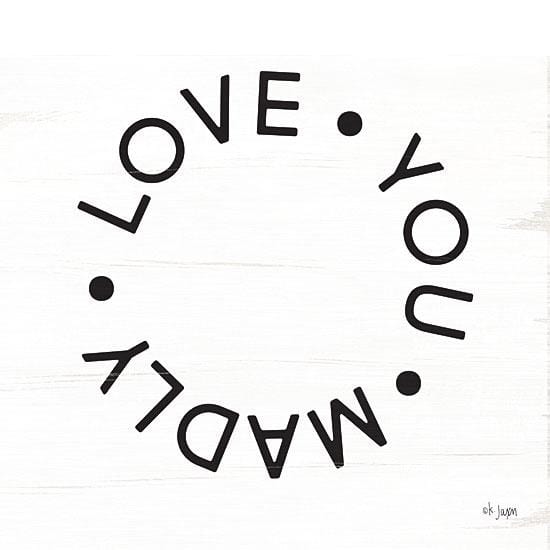 Madly Love You By Jaxn Blvd Art Print - 12 X 12-Penny Lane Publishing-The Village Merchant