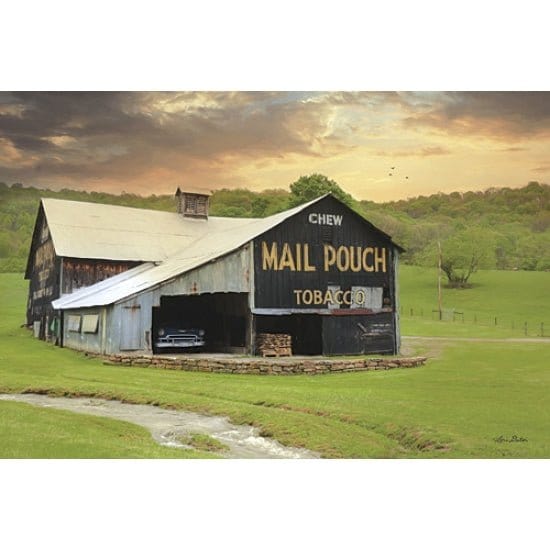 Mail Pouch Barn By Lori Deiter Art Print - 12 X 18-Penny Lane Publishing-The Village Merchant