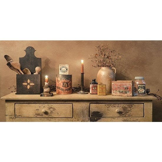 Penny Lane Publishing Mama's Pantry By Billy Jacobs Art Print - 9 X 18