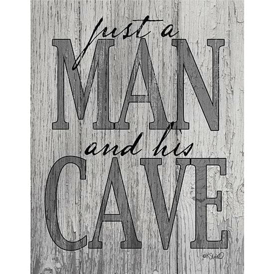 Mancave By Kate Sherrill Art Print - 12 X 16-Penny Lane Publishing-The Village Merchant