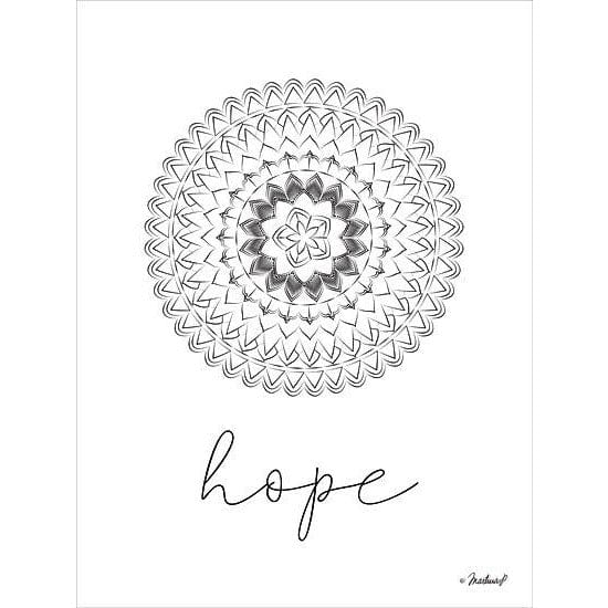 Penny Lane Publishing Mandala Hope By Martina Pavlova Art Print - 12 X 16