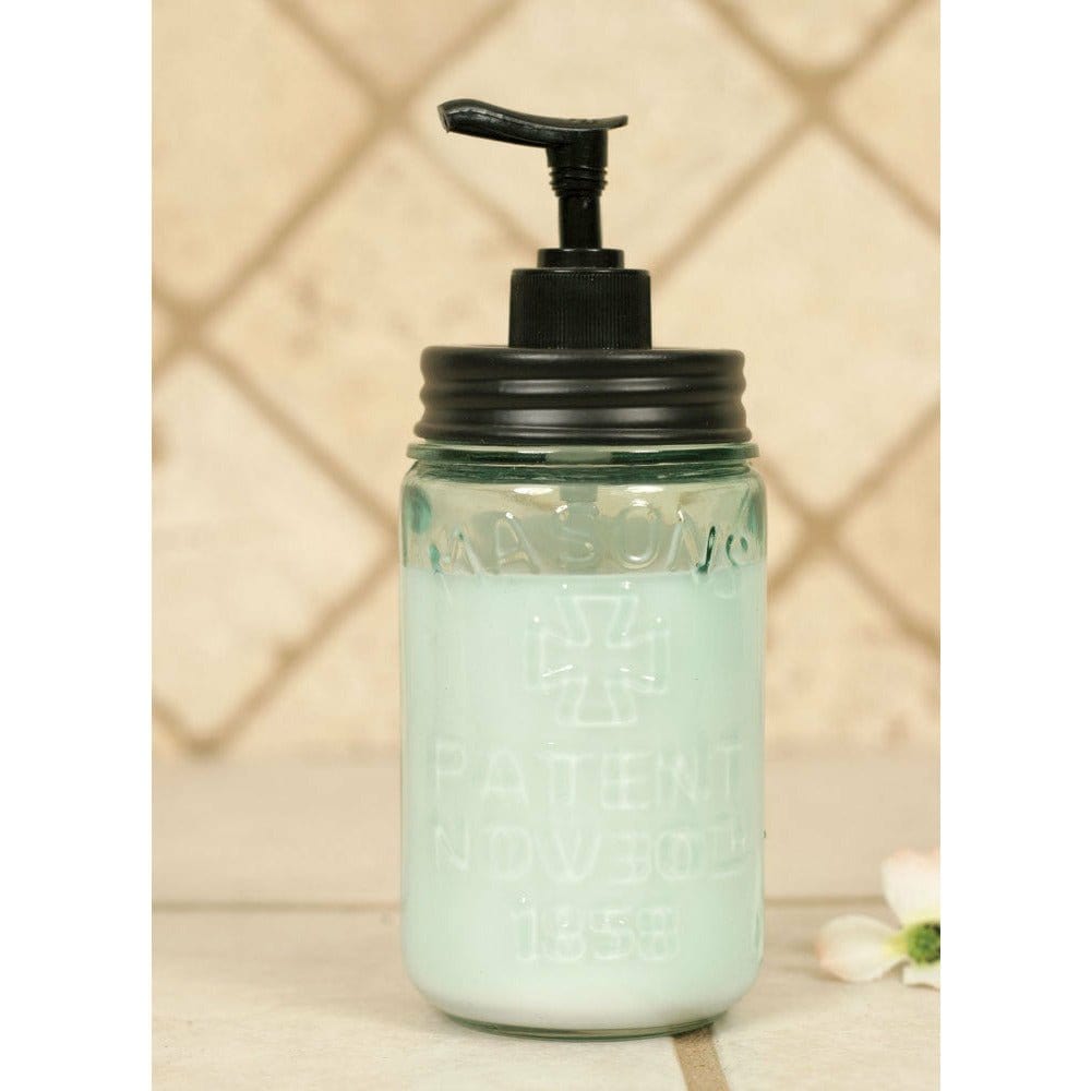 Mason Jar Pint Size ~ Patent Nov 30th 1858 Soap / Lotion Dispenser-CTW Home-The Village Merchant