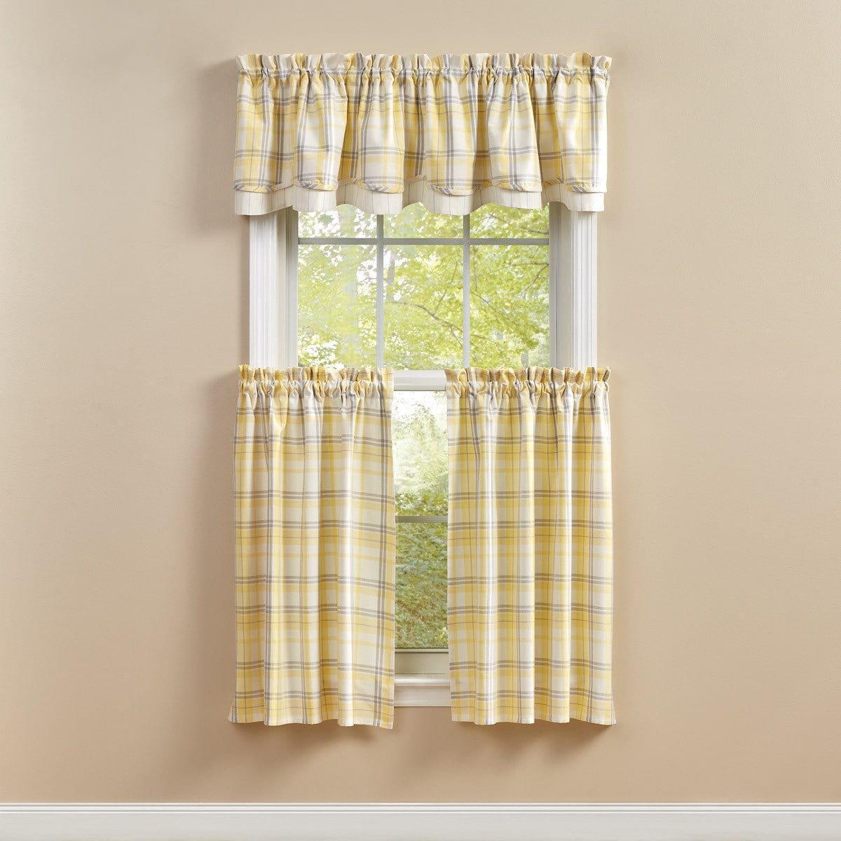 Meadowlark Layered Valance Lined-Park Designs-The Village Merchant