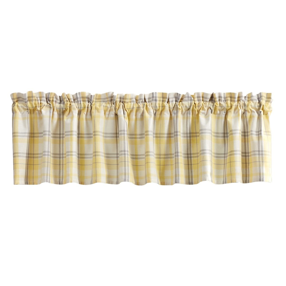 Meadowlark Plaid Valance Unlined-Park Designs-The Village Merchant