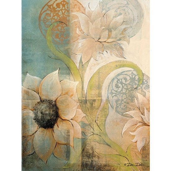 Penny Lane Publishing Meandering Flowers I By Dee Dee Reynolds Art Print - 18 X 24