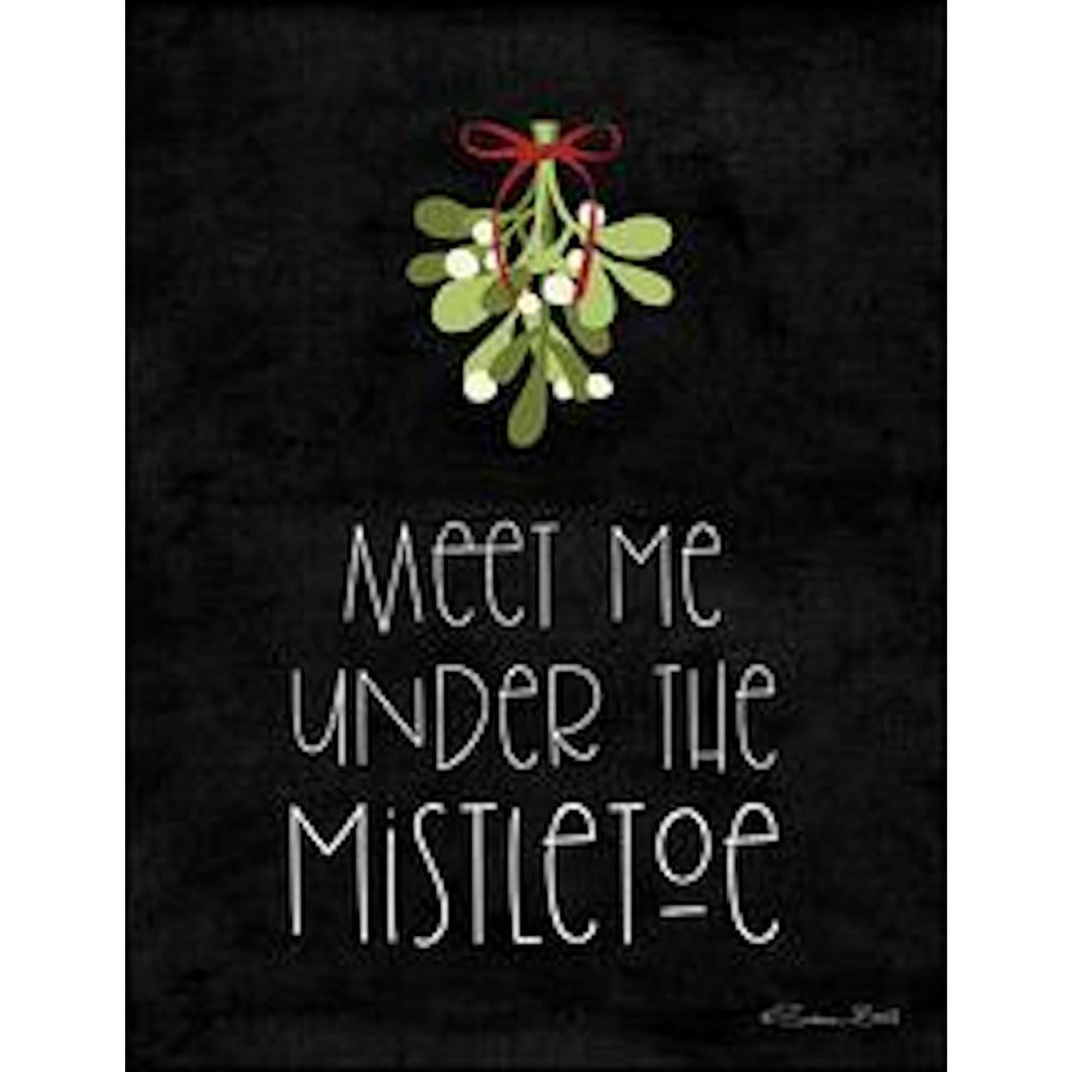 Meet Me Under The Mistletoe By Susan Ball Art Print - 12 X 16-Penny Lane Publishing-The Village Merchant