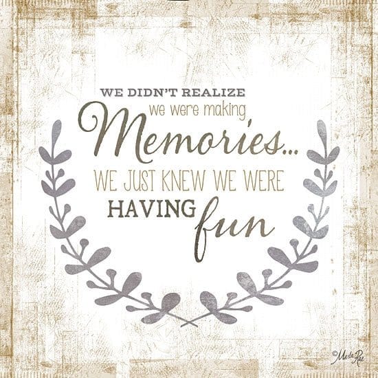 Penny Lane Publishing Memories By Marla Rae Art Print - 12 X 12