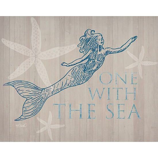 Mermaid One With The Sea By Kate Sherrill Art Print - 12 X 16-Penny Lane Publishing-The Village Merchant