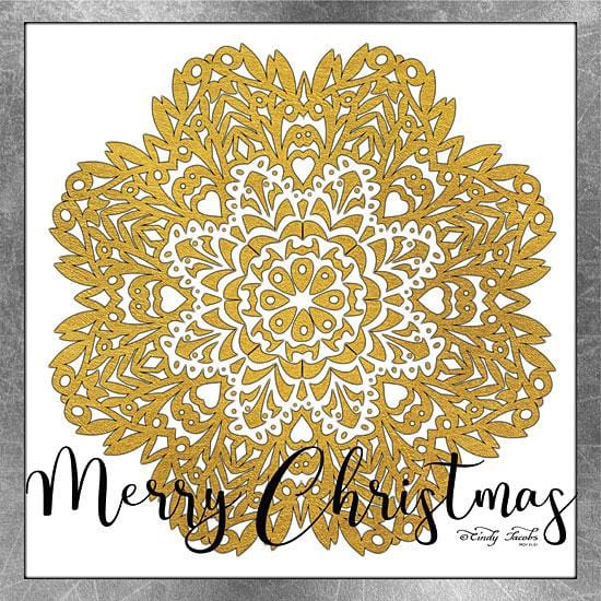 Merry Christmas By Cindy Jacobs Art Print - 12 X 12-Penny Lane Publishing-The Village Merchant