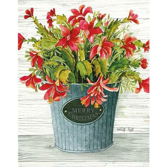 Merry Christmas Pot By Cindy Jacobs Art Print - 12 X 16-Penny Lane Publishing-The Village Merchant