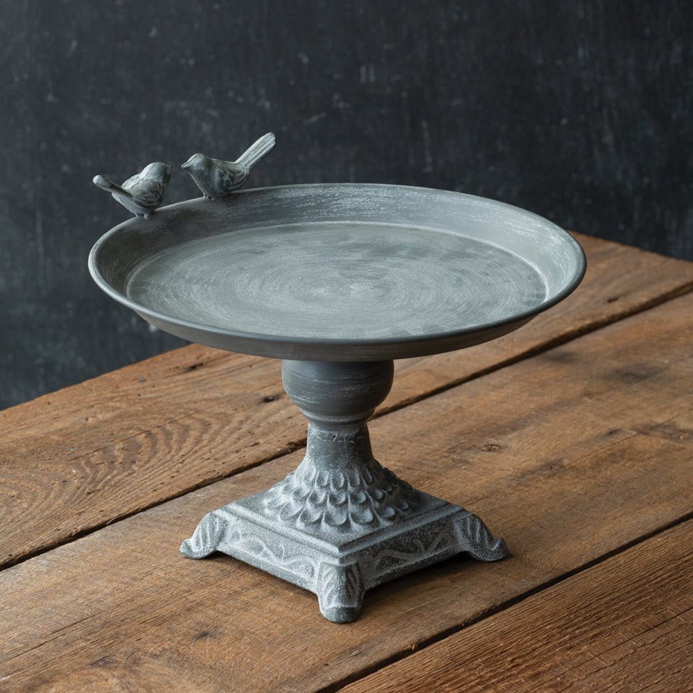 Metal & Cast Iron Two Birds Stand For Display & Serving-CTW Home-The Village Merchant