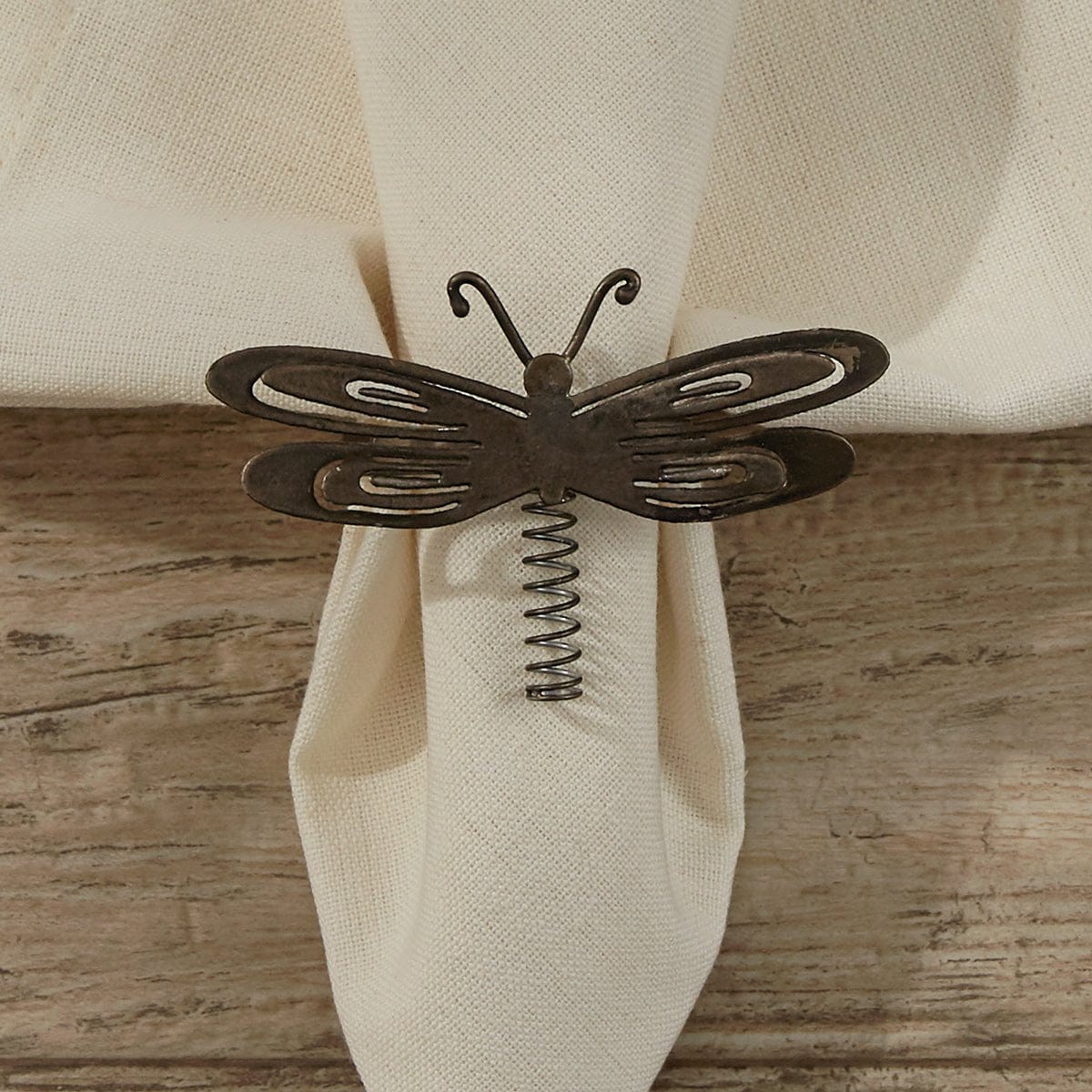 Metal Dragonfly Napkin Ring-Park Designs-The Village Merchant