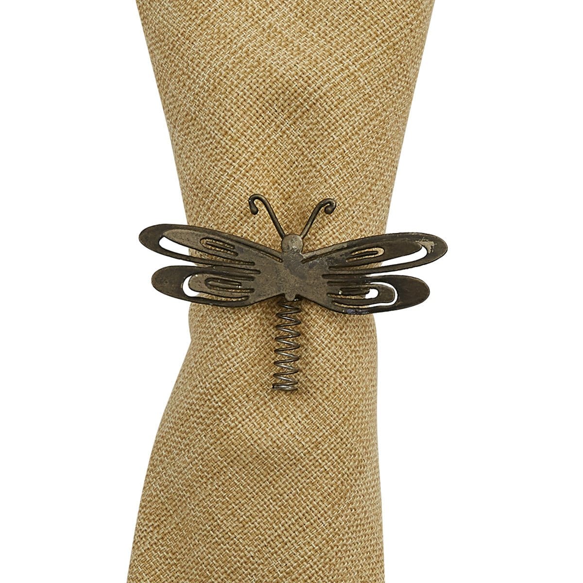 Metal Dragonfly Napkin Ring-Park Designs-The Village Merchant