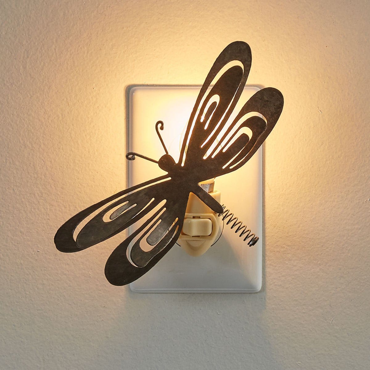 Metal Dragonfly Night Light-Park Designs-The Village Merchant