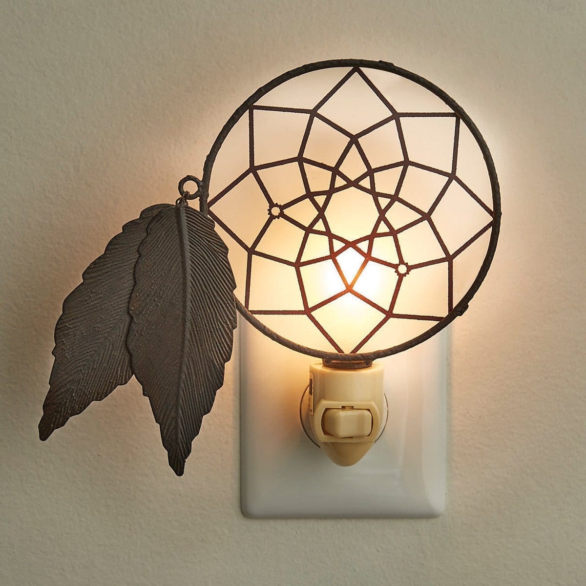 Metal Dream Catcher Night Light-Park Designs-The Village Merchant
