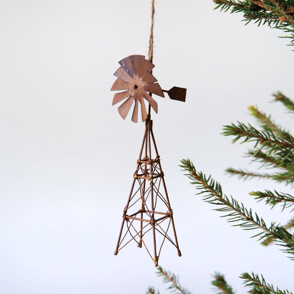 Metal Rustic Windmill Ornament-CTW Home-The Village Merchant