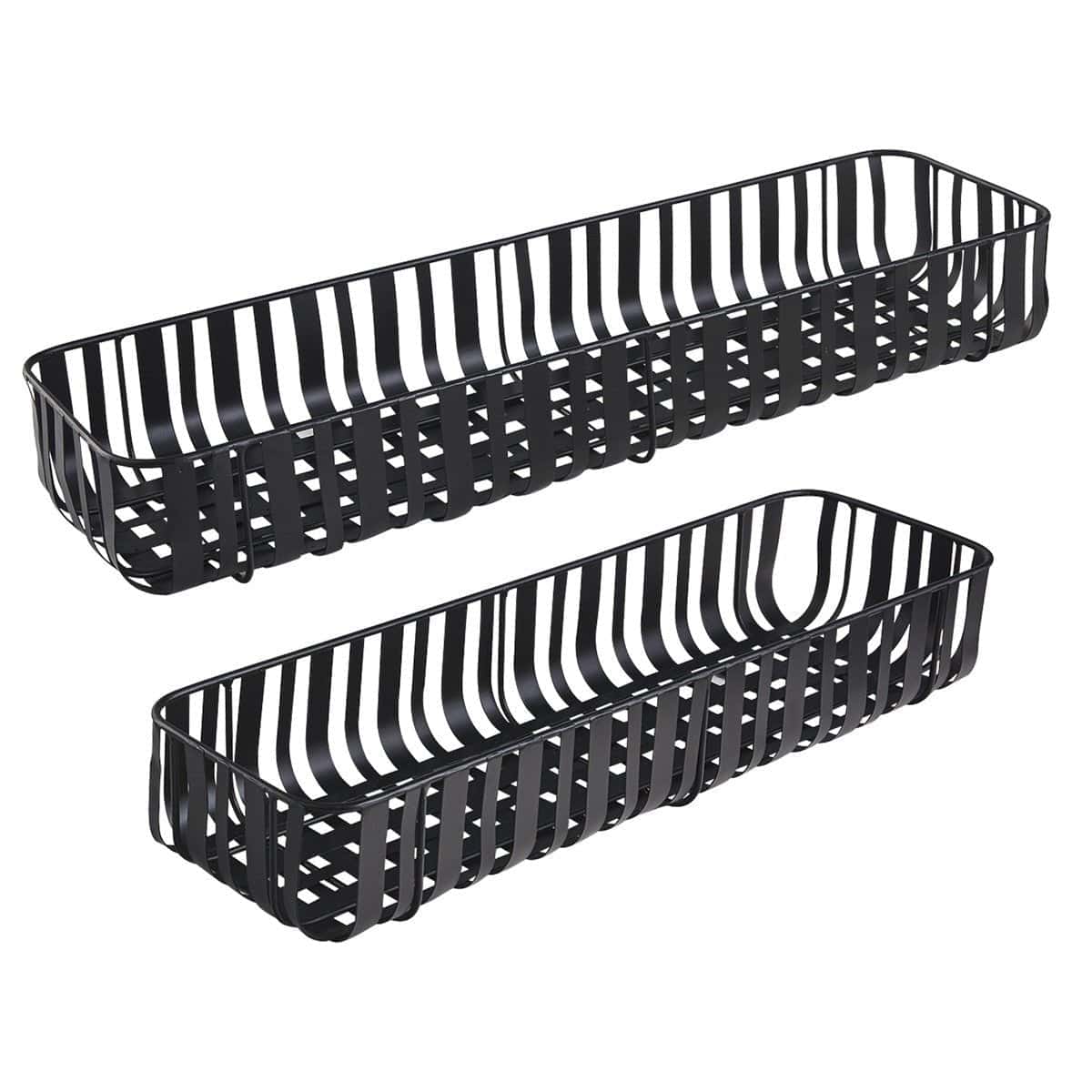 Metal Spencer Basket Set of 2 Oval-Park Designs-The Village Merchant