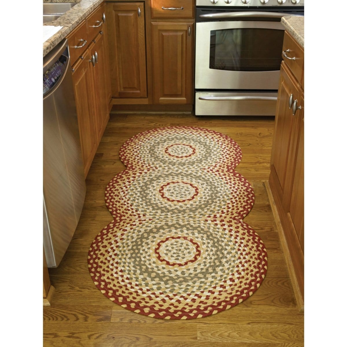 Mill Village Braided Rug 30" x 72" Runner-Park Designs-The Village Merchant
