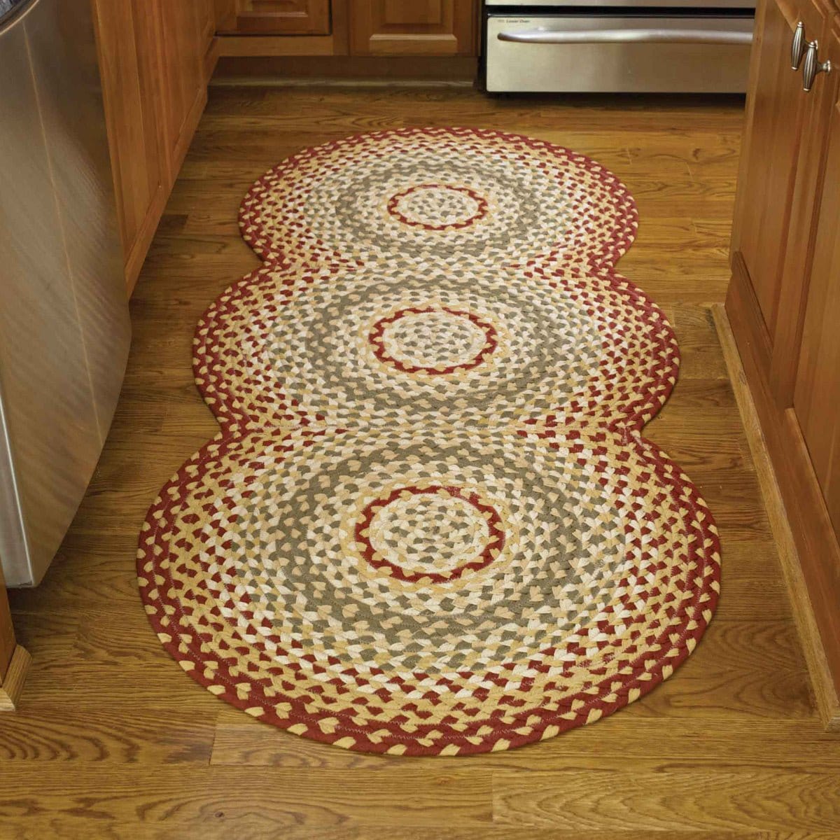 Mill Village Braided Rug 30" x 72" Runner-Park Designs-The Village Merchant