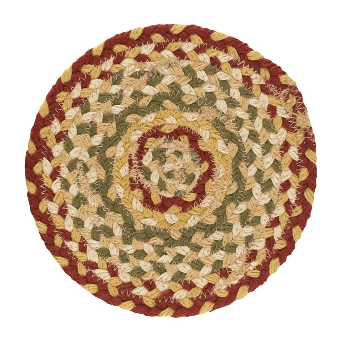 Mill Village Braided Trivet Round-Park Designs-The Village Merchant