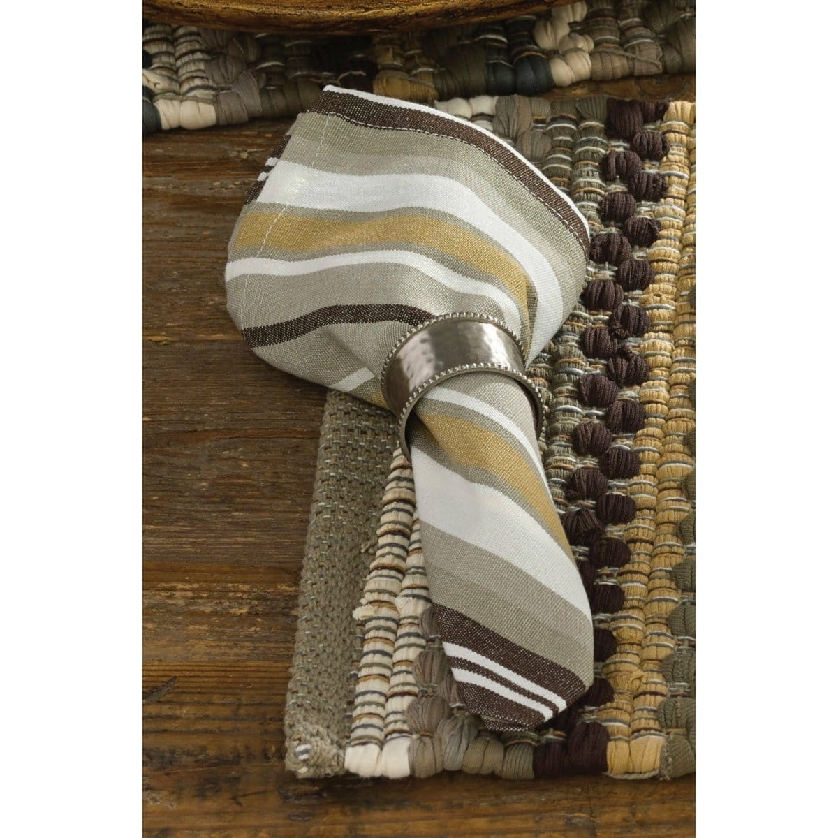 Mineral Stripe Napkin-Park Designs-The Village Merchant