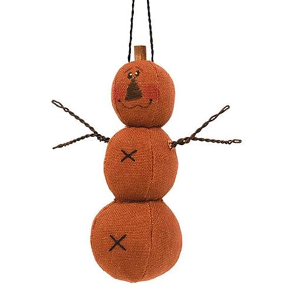 Mini Jack O Stack Pumpkin Ornament Small