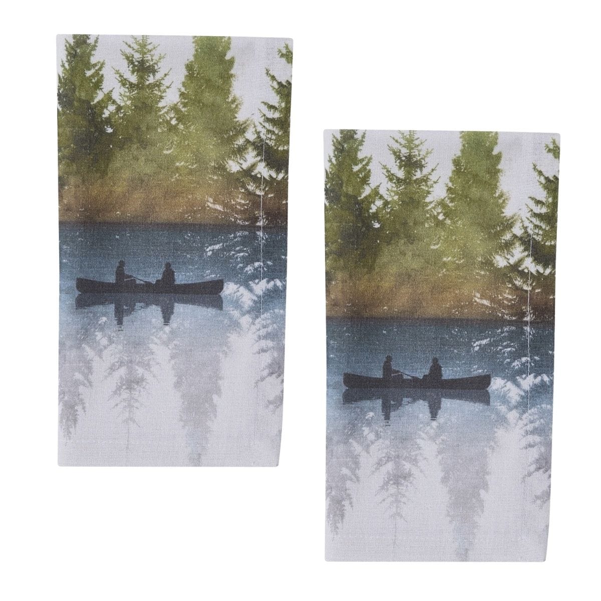 Park Designs Napkins Mirror Lake Printed Napkin Set of 2