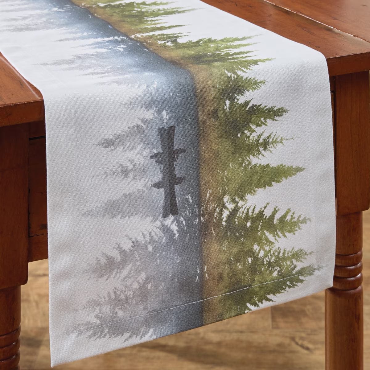 Park Designs Table Runners Mirror Lake Printed Table Runner 54" Long