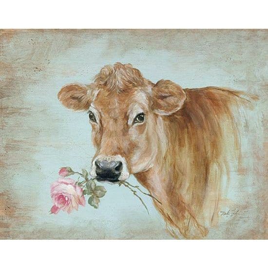 Penny Lane Publishing Miss Moo By Debi Coules Art Print - 12 X 16
