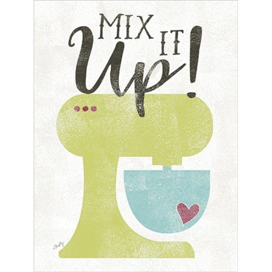Penny Lane Publishing Mix It Up By Misty Michelle Art Print - 12 X 16