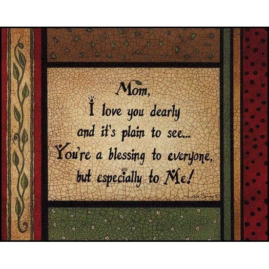 Mom By Linda Spivey Art Print - 8 X 10-Penny Lane Publishing-The Village Merchant