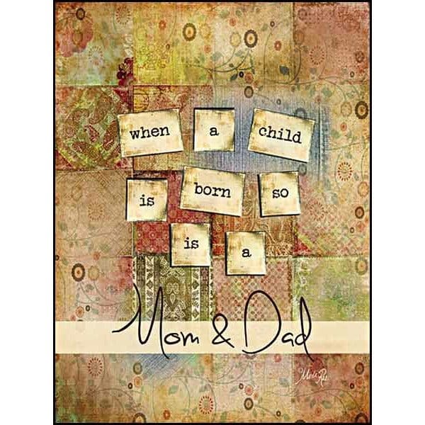 Penny Lane Publishing Mom & Dad By Marla Rae Art Print - 12 X 16
