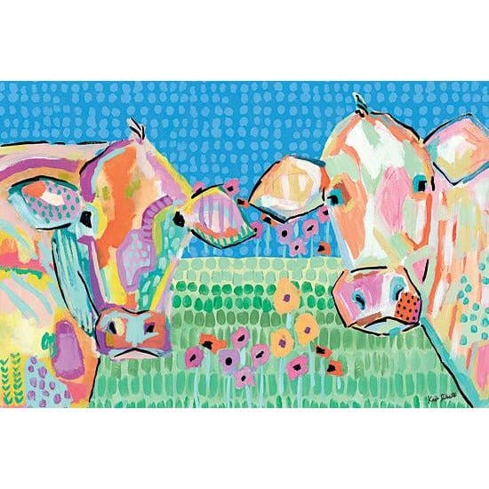 Penny Lane Publishing Moo Series: Lucy & Peggy By Kait Roberts Art Print - 9 X 18