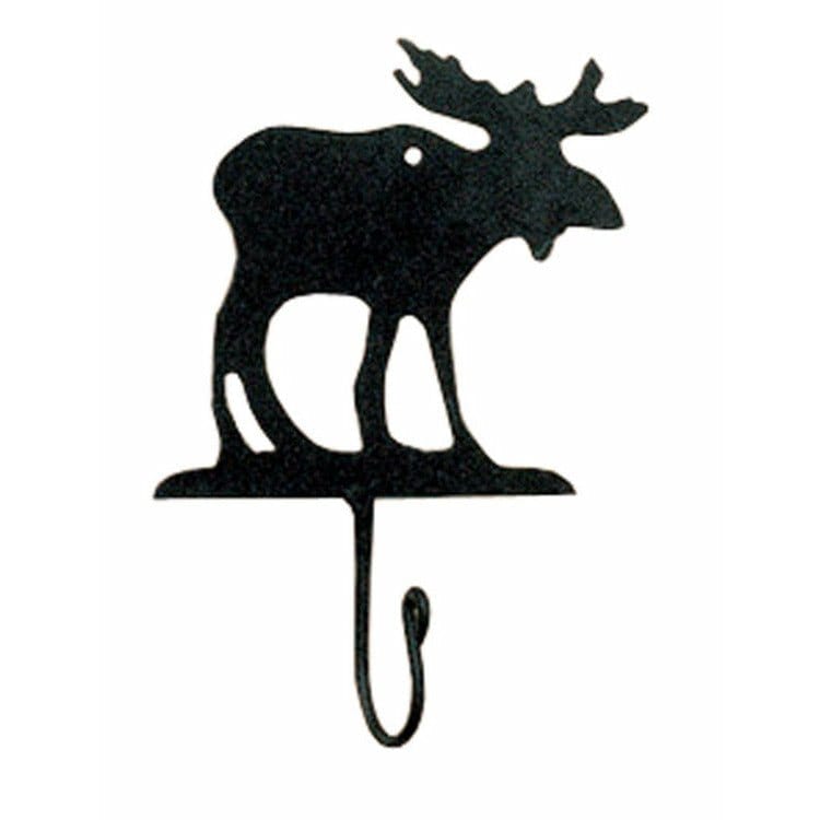 Moose Decorative Hook Single Hook-Park Designs-The Village Merchant