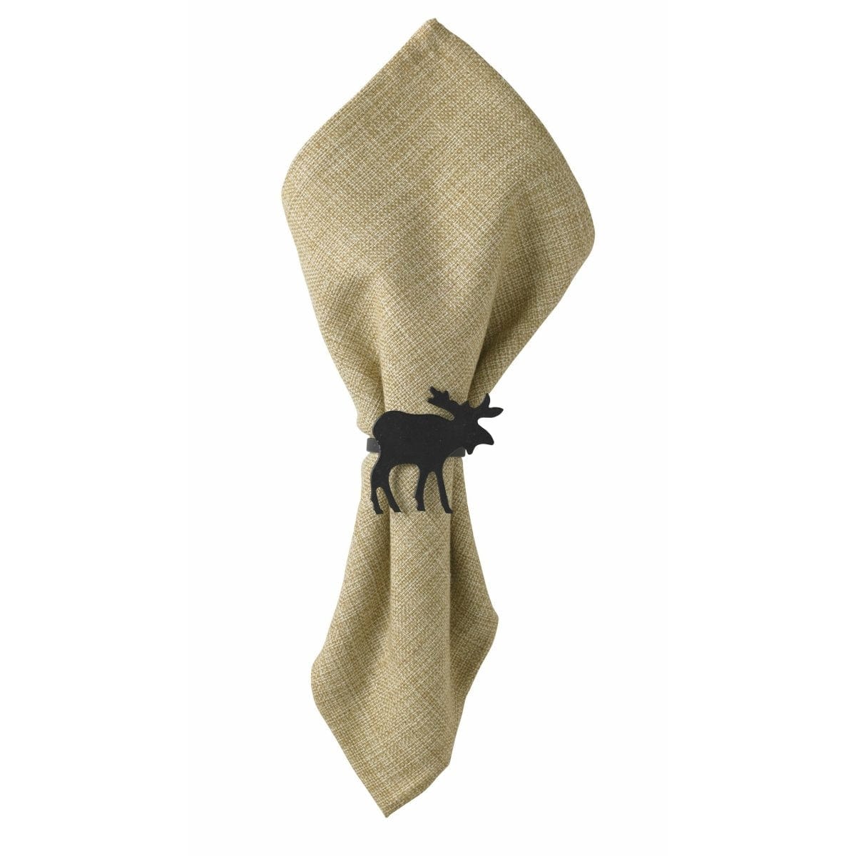 Moose In Black Napkin Ring-Park Designs-The Village Merchant