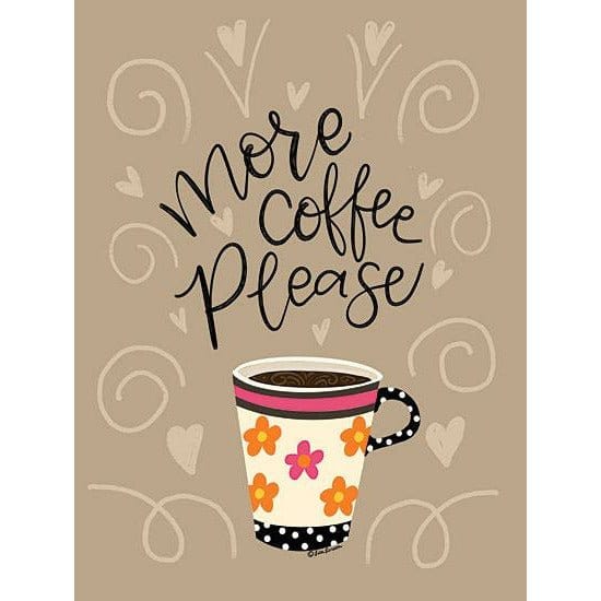 More Coffee Please By Lisa Larson Art Print - 12 X 16-Penny Lane Publishing-The Village Merchant